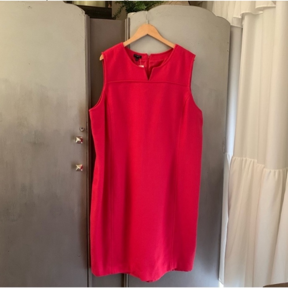 Talbots Wool Blend Sleeveless Dress